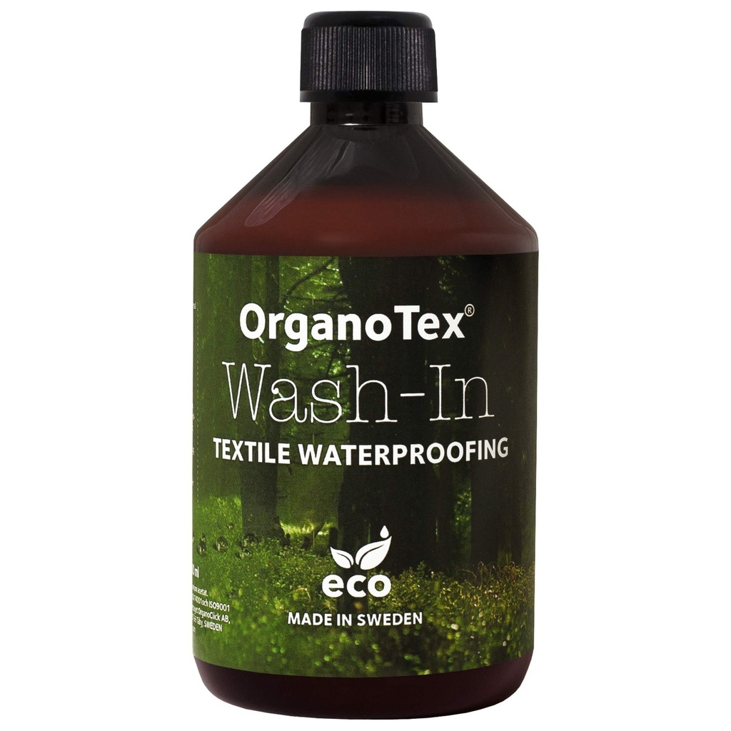 OrganoTex, Wash-In Textile Waterproofing